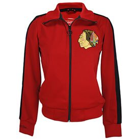 Jacket Blackhawks Ladies M&N Face Off
