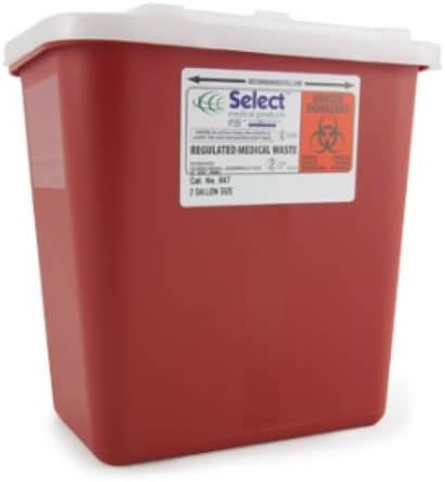 MCK Brand 56252801 Container Sharps Red 2gl 20ea/cs Mck Brand 047 Box Of 1