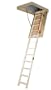 Fakro 25"x54" LWS-P Wooden Attic Ladder 350lb Load Capacity