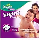 Pampers Swipers Baby Wipes Refills - 180 Wipes
