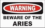 BEWARE OF THE ARIES T-Shirt (Various Colors Available)
