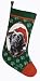 Black Labrador Retriever Dog Breed Christmas Stocking