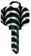 San Diego Chargers Schlage SC1 House Key