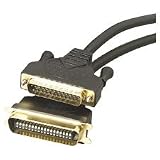 1284 IEEE Printer Cable, 10' Long, DB25M/CEN 36, Black (CCS55165)