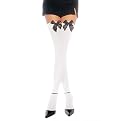 White Stockings with Bow