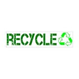 Recycle - Earth Conservation - Window Bumper Laptop Sticker