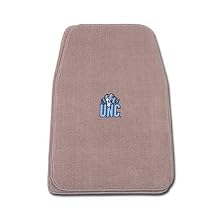 North Carolina 2 Piece Embroidered Floor Mat Set