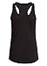 Womens Sun and Moon Yoga Black Loose Fit Tank Top Muscle Tee – Size Large