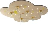 Niermann Standby 610 LED Deckenleuchte Wolke buche XXL