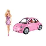 Barbie Wolkswagen New Beetle (voiture + poupée)