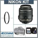 Nikon 18mm - 55mm f/3.5-5.6G AF-S DX (VR) Vibration Reduction Autofocus Zoo ....