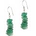  : GENUINE AVENTURINE CHIP EARRINGS