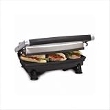316Run6 vVL. SL160  Panini Grill in Brushed Stainless