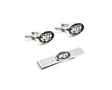 New York Jets Cufflinks and Tie Bar Gift Set