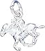 Sterling Silver Horse & Rider Charm