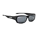 Jonathan Paul Pandera Polarized Fitover Sunglasses in Matte Black with Grey Lenses