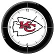 Kansas City Chiefs Team Logo Clock