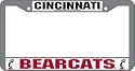Cincinnati University Bearcats License Plate Frame