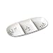 Pfaltzgraff Penguin Skate 15 1/2-Inch - Three Section Serving Dish