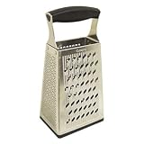 Cuisipro 4-Sided Box Grater with Ginger Grater Base