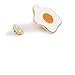 Last Valentine Fried Egg Enamel Pin Lapel Pin
