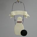 Country Style Personalizable Bowling Ornament
