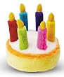 Multipet 6 Candle Birthday Cake Plush Toy - Plays "Happy Birthday"