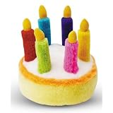 Multipet 6 Candle Birthday Cake Plush Toy - Plays