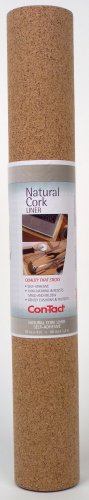 Con-Tact 04F-C6421-06 18-Inch by 4-Feet Cork Adhesive Shelf Liner
