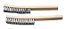 13"L Carbon Steel Short Handle Scratch Brush, 1 EA