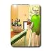 Londons Times Miscellaneous Funny Cartoons - Still Life Of Moving People - Light Switch Covers - single toggle switch