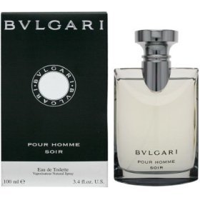 Bvlgari Pour Homme Soir by Bvlgari for Men 3.4 oz / 100 ml Eau de Toilette Spray