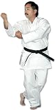 Karate Uniform 100% Cotton White Hayashi Heavy Weight