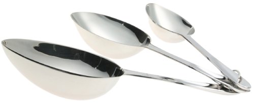All-Clad 3-Piece Stainless Measuring Scoop Set