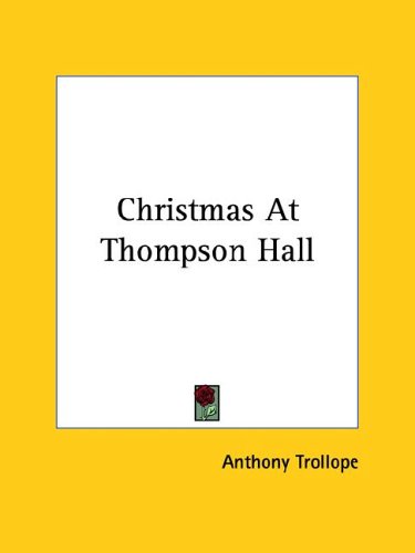 Anthony Trollope