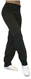 Danskin Meditate on Cotton Sleek Fit Black Pant