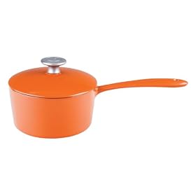Mario Batali 2-Quart Sauce Pan, Persimmon by Mario Batali