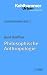 Grundkurs Philosophie: Philosophische Anthropologie: Grundkurs Philosophie Band 1: Bd 1