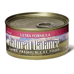 More image Natural Balance Ultra Formula Cat Food (Pack of 24 3-Ounce Cans)