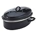 Judge Induction Granite 32cm High Oval Roaster SS Rim
