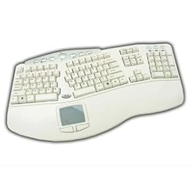 Adesso Tru-Form Pro PCK-308UW - Keyboard - USB - 105 keys - touchpad by Adesso