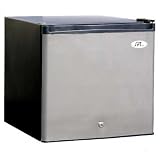 Mini Upright Ice Box - 1.6 cu.ft. - Stainless (Stainless Steel / Black) (20.10