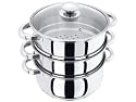 Judge 20cm 3 tier stainless steel steamer and casserole