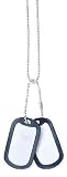 G.I. Type Dog Tags Complete with Dog Tag Silencers and Chains