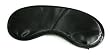 Soft Comfortable Satin Sleep Eye Mask Black