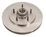 Brembo 27121 Front Hub And Rotor Assembly