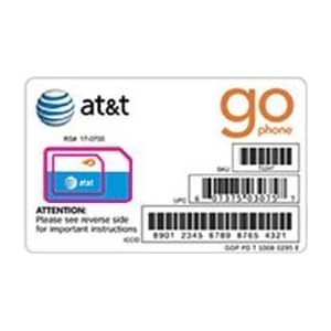 Att go phone prepaid card numbers for free