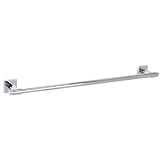 Enzo Rodi 450910 Badetuchstange 550 mm Serie Quarz massiver Messing verchromt