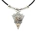 New Orleans Saints Leather Necklace w/Beads & Pewter Pendant - NFL Football Fan Shop Sports Team Merchandise