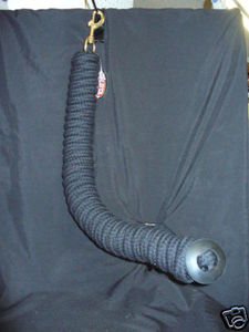 WEAVER LUNGE LINE BLACK TRAINING WORKING HORSE TACK